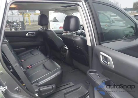 2018 Nissan Pathfinder Platinum from USA, damaged, VIN 5N1DR2MN2JC671237